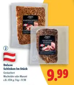 Lidl Deluxe Schinken im Stück Angebot