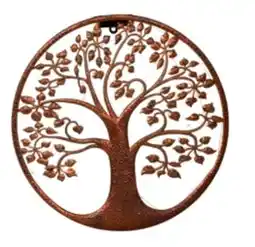 Lagerhaus LED-Solar Wanddeko Baumsilhouette Angebot