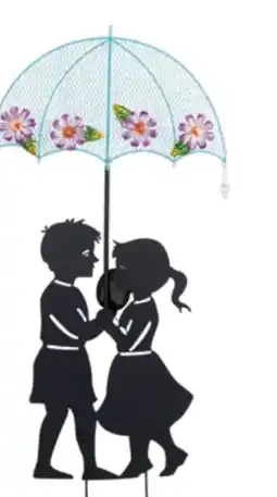 Lagerhaus LED-Solar Silhouette Kinder Angebot