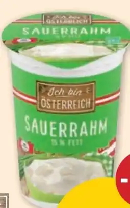 PENNY Ich bin Österreich Sauerrahm Angebot