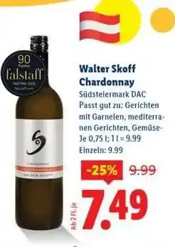 Lidl Walter Skoff Chardonnay Angebot