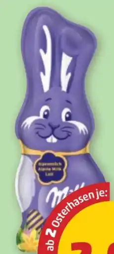 PENNY Milka Schmunzelhase Angebot