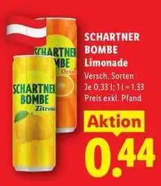 Lidl Schartner Bombe Angebot
