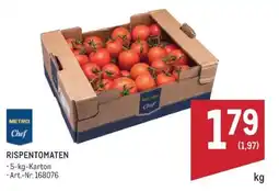 Metro RISPENTOMATEN Angebot