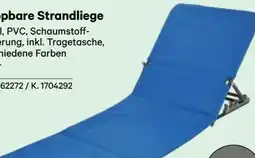 Lagerhaus Klappbare Strandliege Angebot