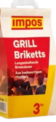 Lagerhaus Impos Grillbriketts Angebot