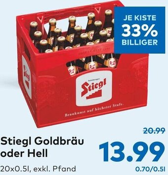 T&G Stiegl Goldbräu Oder Hell Angebot