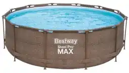 Lagerhaus BestWay Framepool-Set Rattan-Optik Angebot