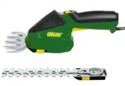 Lagerhaus Okay Akku-Gras-Buschschere GBS 1018 Li Angebot