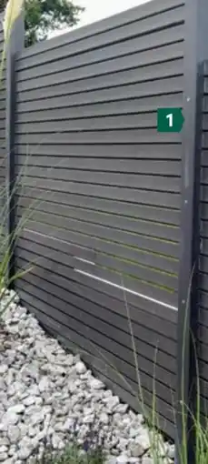 Lagerhaus Sichtschutzserie Rhombus Angebot