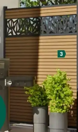 Lagerhaus Sichtschutz System Neo Platinum Angebot