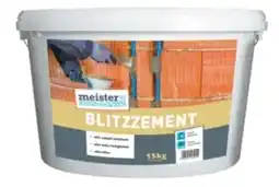Lagerhaus Meister Blitzzement Angebot