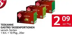 Transgourmet Teekanne gastro tassenportionen Angebot