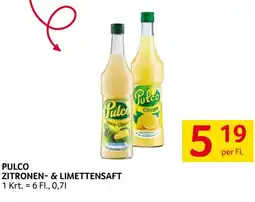 Transgourmet Pulco zitronensaft & limettensaft Angebot
