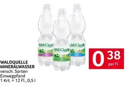 Transgourmet Waldquelle Mineralwasser Angebot