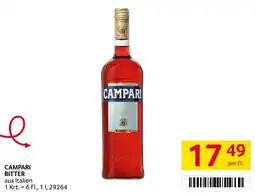 Transgourmet Campari bitter Angebot