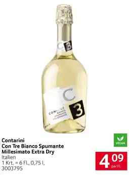 Transgourmet Con Tre Bianco Spumante Millesimato Extra Dry Angebot