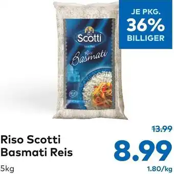 T&G Riso Scotti Basmati Reis 5kg Angebot
