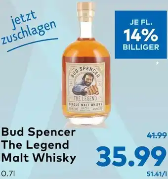 T&G Bud Spencer The Legend Malt Whisky Angebot