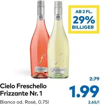T&G Cielo Freschello Frizzante Nr.1 Angebot