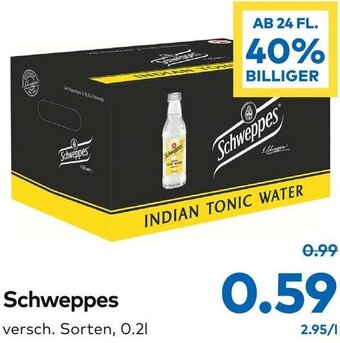 T&G Schweppes Angebot