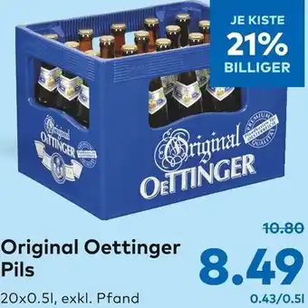 T&G Original Oettinger Pils Angebot