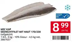 Transgourmet Msc kap seehechtfilet mit haut Angebot