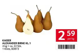 Transgourmet Kaiser alexander birne Angebot