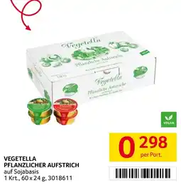 Transgourmet Vegetella pflanzlicher aufstrich Angebot