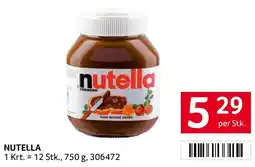 Transgourmet Nutella Angebot