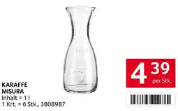 Transgourmet Karaffe misura Angebot
