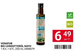 Transgourmet Vonatur bio leindotteröl nativ Angebot