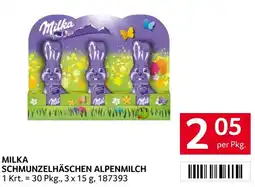 Transgourmet Milka schmunzelhäschen alpenmilch Angebot