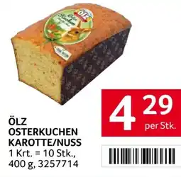 Transgourmet Ölz osterkuchen karotte/nuss Angebot