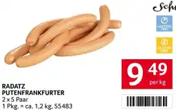 Transgourmet Radatz putenfrankfurter Angebot