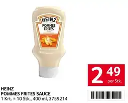 Transgourmet Heinz pommes frites sauce Angebot
