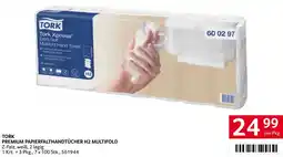 Transgourmet Tork premium papierfalthandtücher h2 multifold Angebot