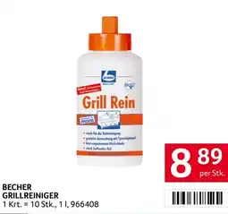 Transgourmet Becher grillreiniger Angebot