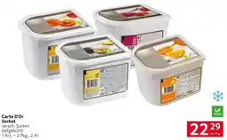 Transgourmet Carte D'Or Sorbet Angebot