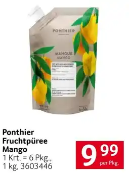 Transgourmet Ponthier Fruchtpüree Mango Angebot