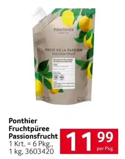 Transgourmet Ponthier Fruchtpüree Passionsfrucht Angebot