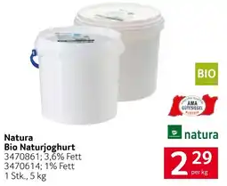Transgourmet Natura Bio Naturjoghurt Angebot