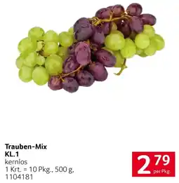 Transgourmet Trauben Mix Angebot