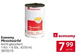Transgourmet Economy Pfirsichwürfel Angebot