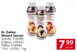 Transgourmet Dr. Oetker Dessert Saucen Angebot