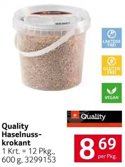 Transgourmet Quality Haselnusskrokant Angebot