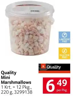 Transgourmet Quality Mini Marshmallows Angebot