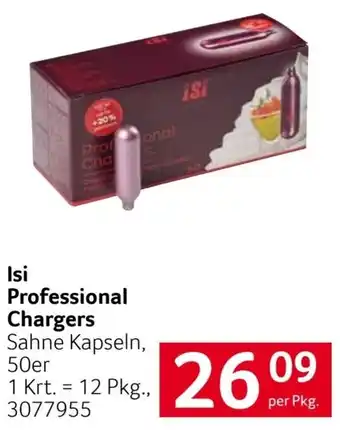 Transgourmet Isi Professional Chargers Angebot