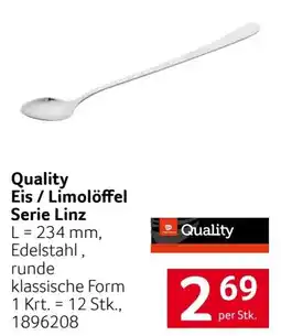 Transgourmet Quality Eis/Limolöffel Serie Linz Angebot