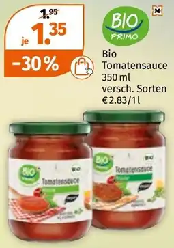 Müller Bio Tomatensauce Angebot